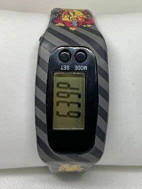 Harry Potter digital LCD men’s watch quartz black tone 27mm silicone running